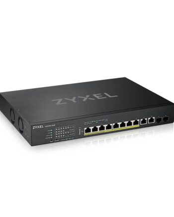 10g Netværksswitch Zyxel Xs1930 12hp Managed Poe Sort