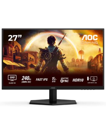 Aoc Q27g42ze  Qhd Gaming Skærm 240 Fast Ips
