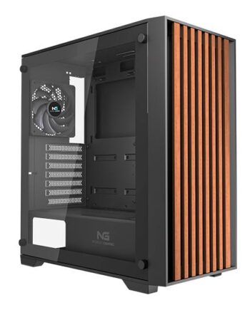 Atx Kabinet Nordic Gaming Ratatosk Tower Sort Med Træfront