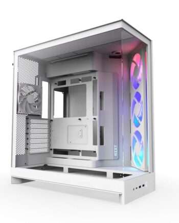 Atx Kabinet Nzxt Flow Rgb Hvid Hærdet Glas