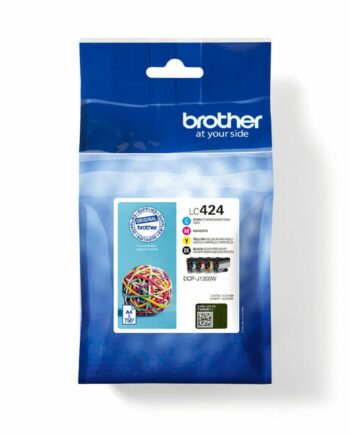 Blækpatron Brother 424val Multifarvet Original