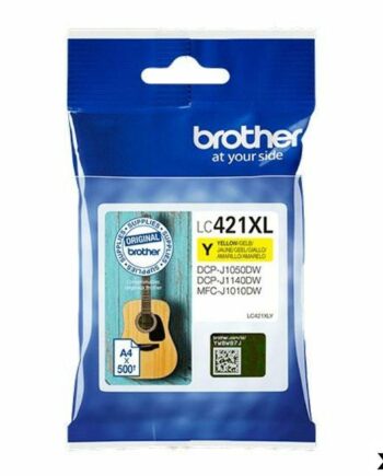 Blækpatron Brother Lc421xl Gul Original Pak