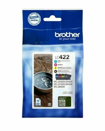 Blækpatron Brother Lc422val Originalt Pack