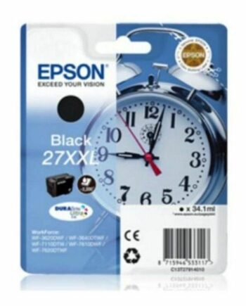 Blækpatron Epson 27xxl Sort Original