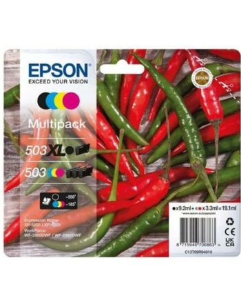 Blækpatron Epson 503xl Multipack Original Farver
