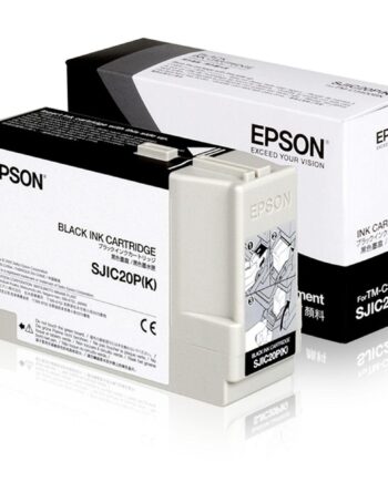 Blækpatron Epson Sjic20pk Sort Original