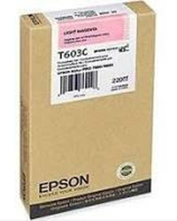 Blækpatron Epson T603c00 Magenta Original
