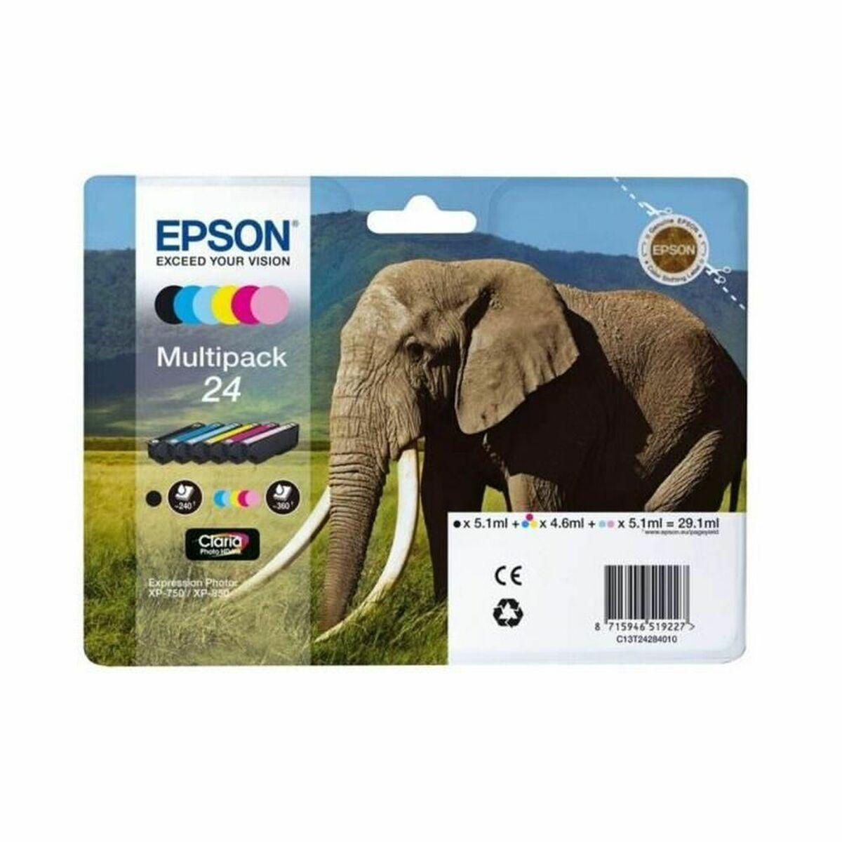 Blækpatron Multipack Epson Sort Cyan Magenta Gul Original