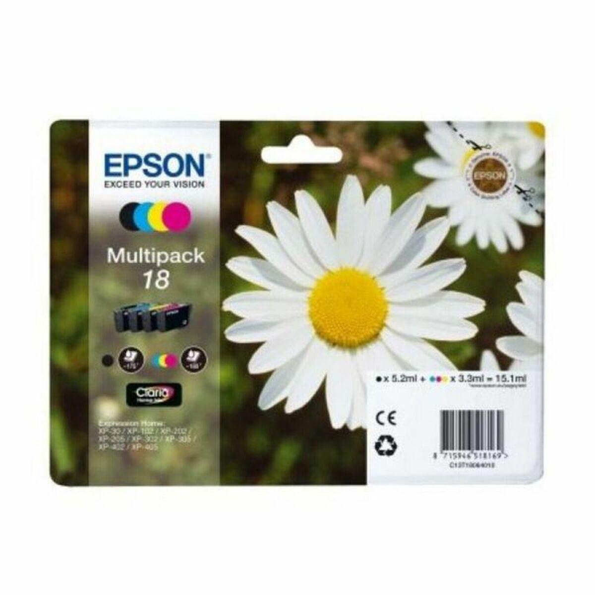 Blækpatron Multipack Epson Sort Cyan Magenta Gul