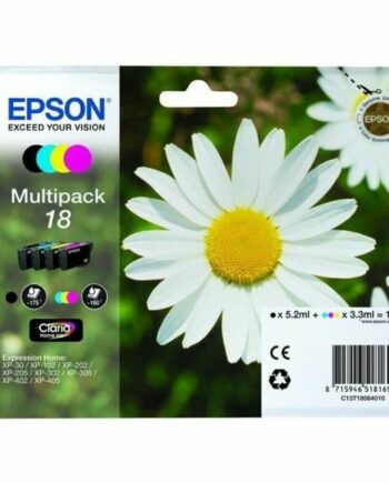 Blækpatron Multipack Epson Sort Farver Original
