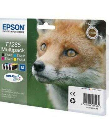 Blækpatron Multipack Epson T1285 Sort Cyan Magenta Gul