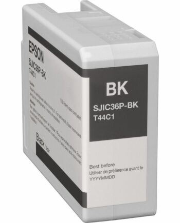 Blækpatron Sort Epson Sjic36p Original