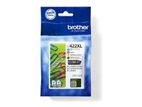 Blækpatroner Brother Lc422xl Multipack Sort Cyan Magenta Gul