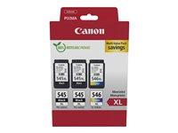 Blækpatroner Canon 545xl 546xl Multi Pack Sort  Farve
