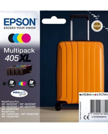 Blækpatroner Epson 405xl Multipack Sort Cyan Magenta Gul
