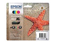 Blækpatroner Epson 603xl Multipack Sort Gul Cyan Magenta