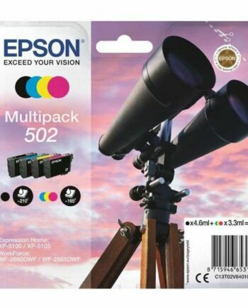 Blækpatroner Til Printer Epson 502 Multipack Original Multifarvet