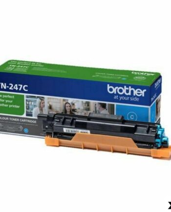 Brother 247c Cyan Toner Pakke Med