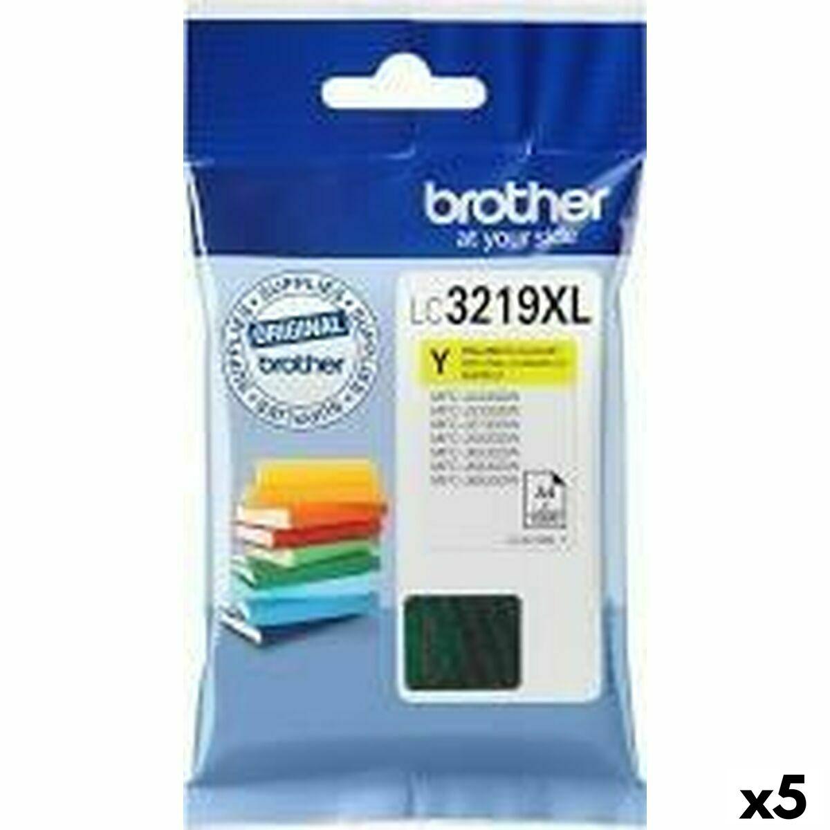 Brother Lc3219xl Blækpatron Gul Original Pak