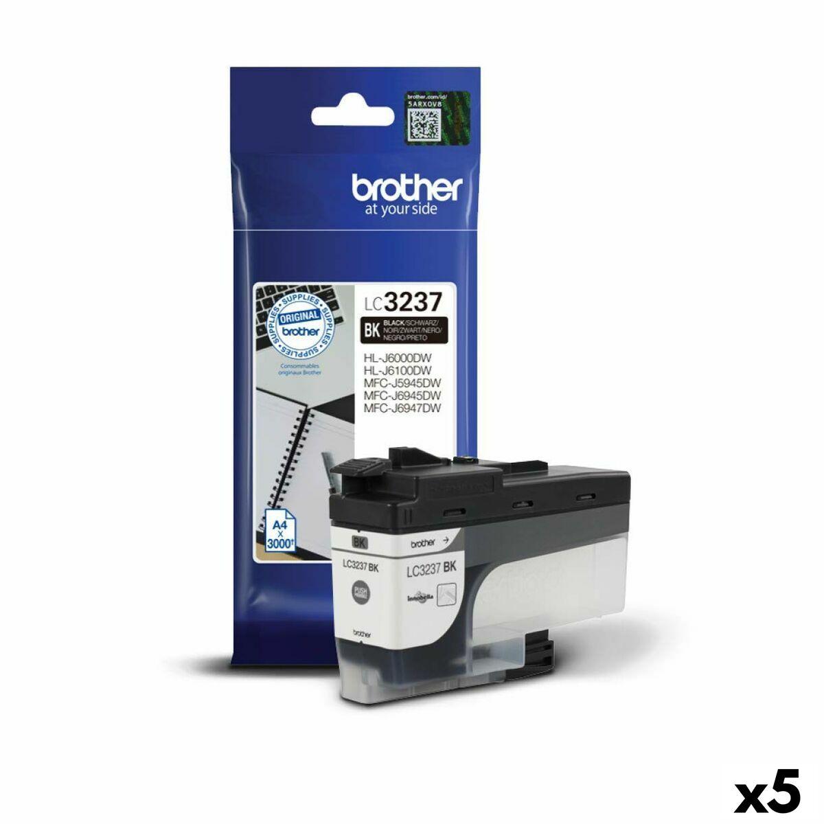 Brother Lc3237 Blækpatron Sort Pak Til Hlj6000 Mfcj5945 6945