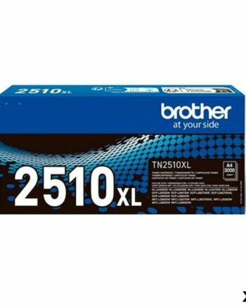 Brother Tn2510xl Sort Toner Pak 000 Sider