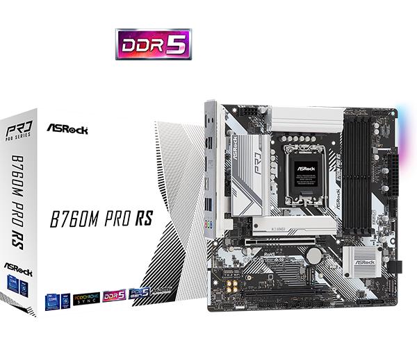 Bundkort Asrock B760m Pro Matx Ddr5 Lga1700