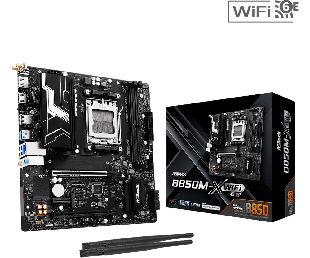 Bundkort Asrock B850m Wifi Micro Atx Am5