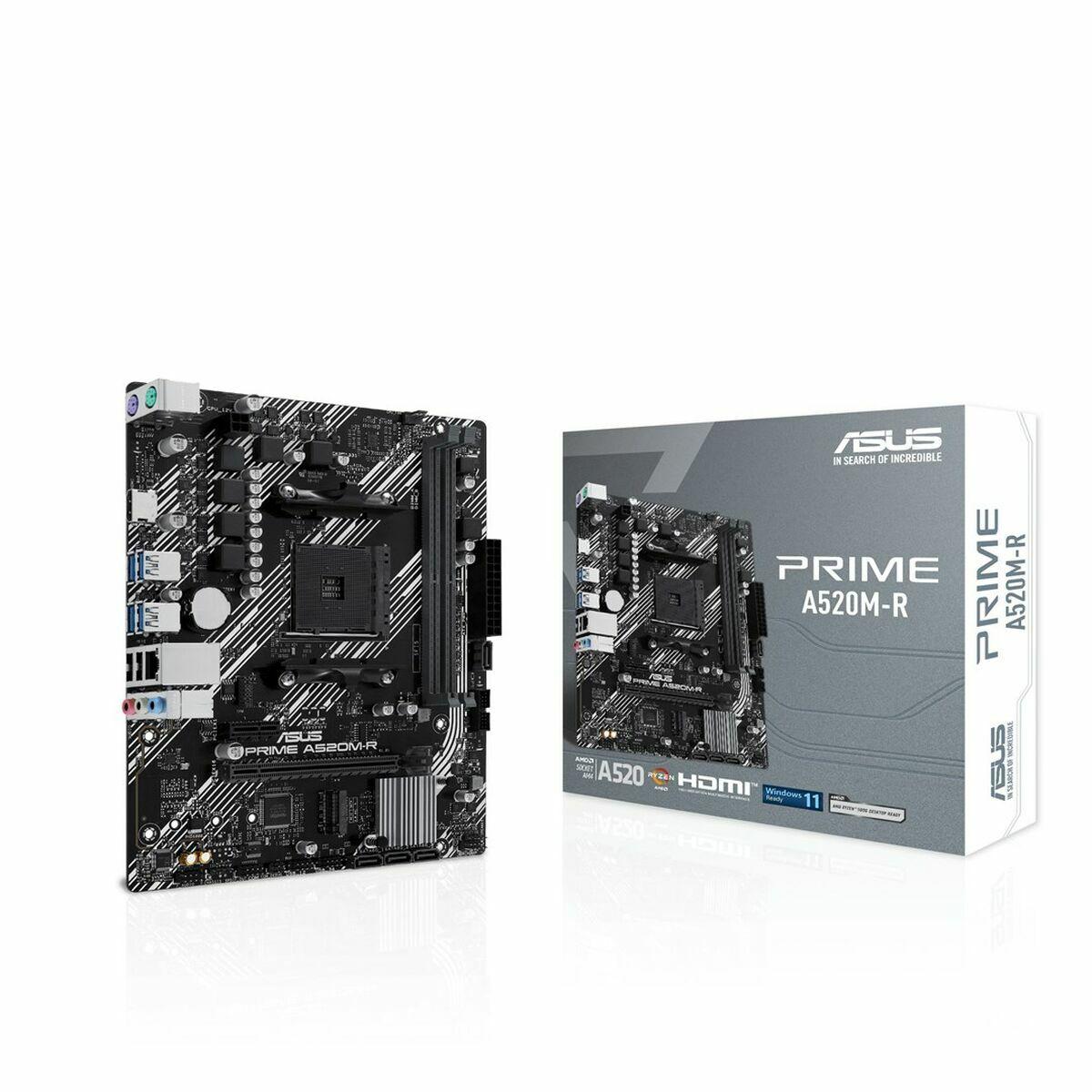 Bundkort Asus Prime A520m Amd A520 Am4 Matx