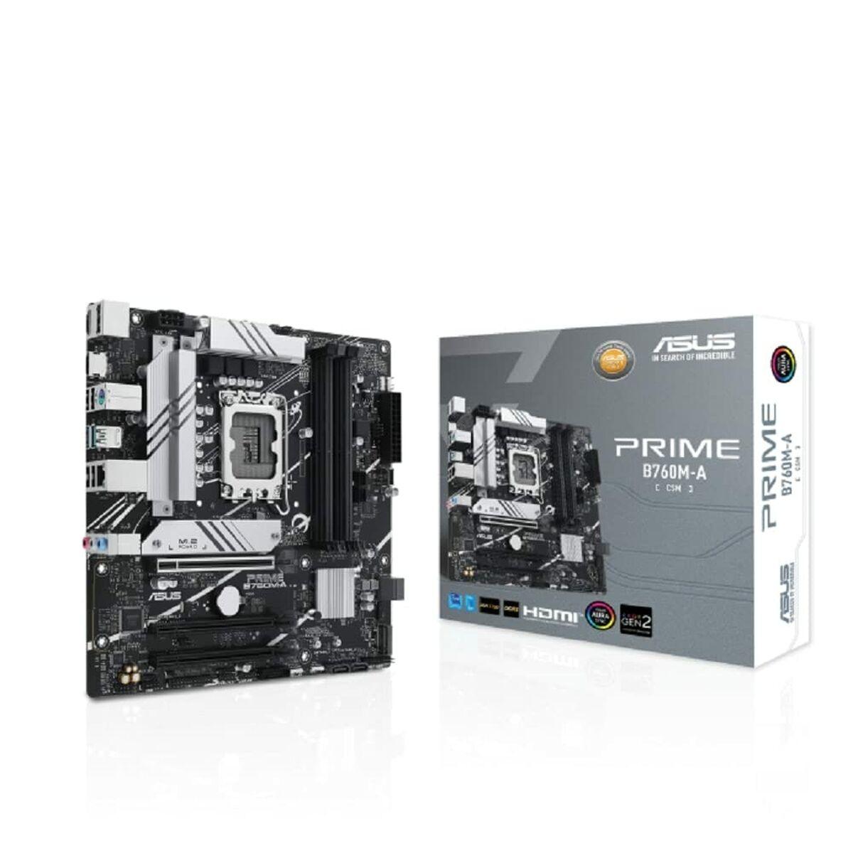 Bundkort Asus Prime B760m Csm Ddr5 Lga1700