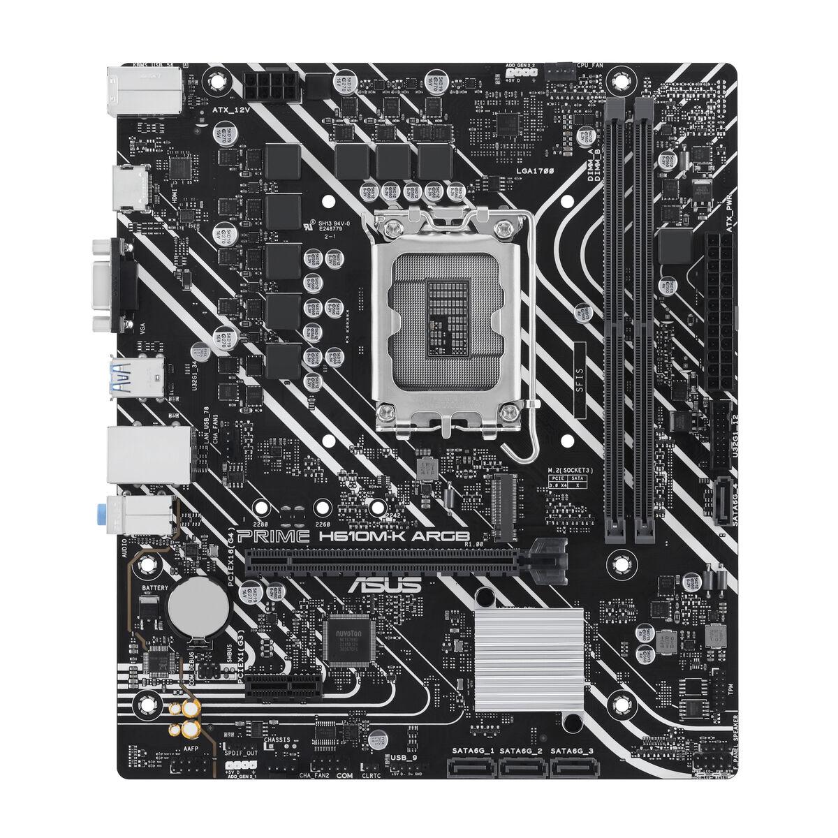 Bundkort Asus Prime H610m Argb Lga 1700 Matx