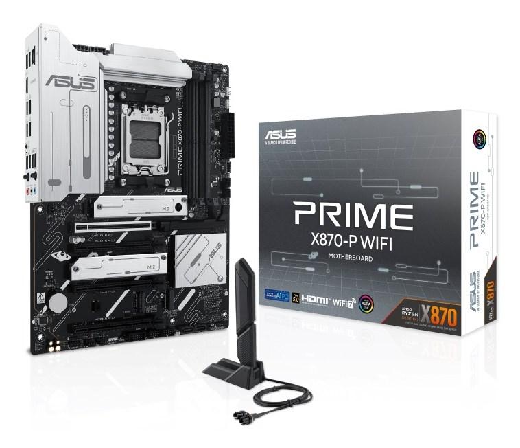 Bundkort Asus Prime X870 Wifi Amd X870 Am5 Atx