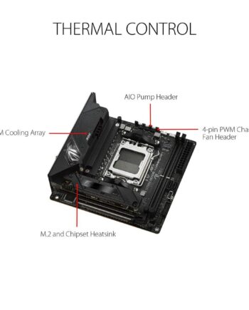 Bundkort Asus Rog Miniitx Amd Am5 B650 Med Wifi
