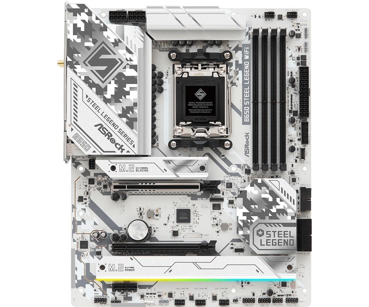 Bundkort Atx Asrock B650 Steel Legend Wifi