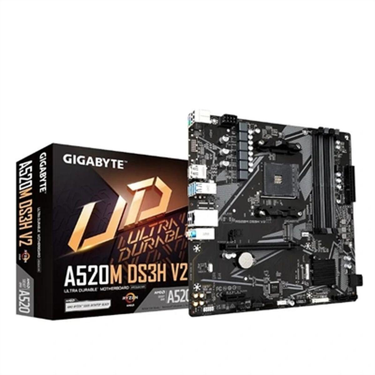 Bundkort Gigabyte A520m Ds3h Amd A520 Am4 Matx