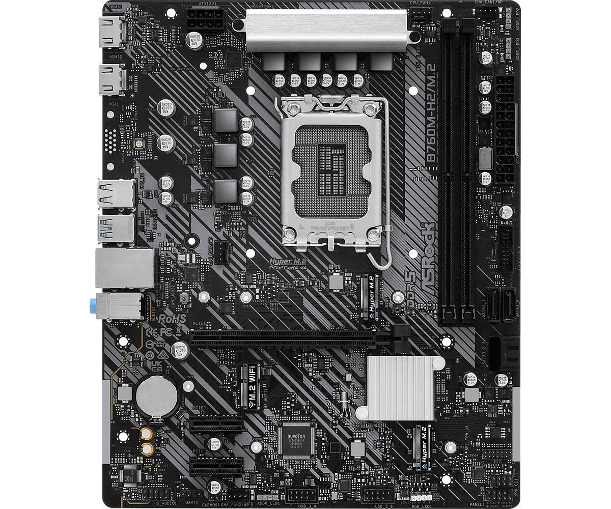 Bundkort Micro Atx Asrock B760m Lga 1700 Ddr5