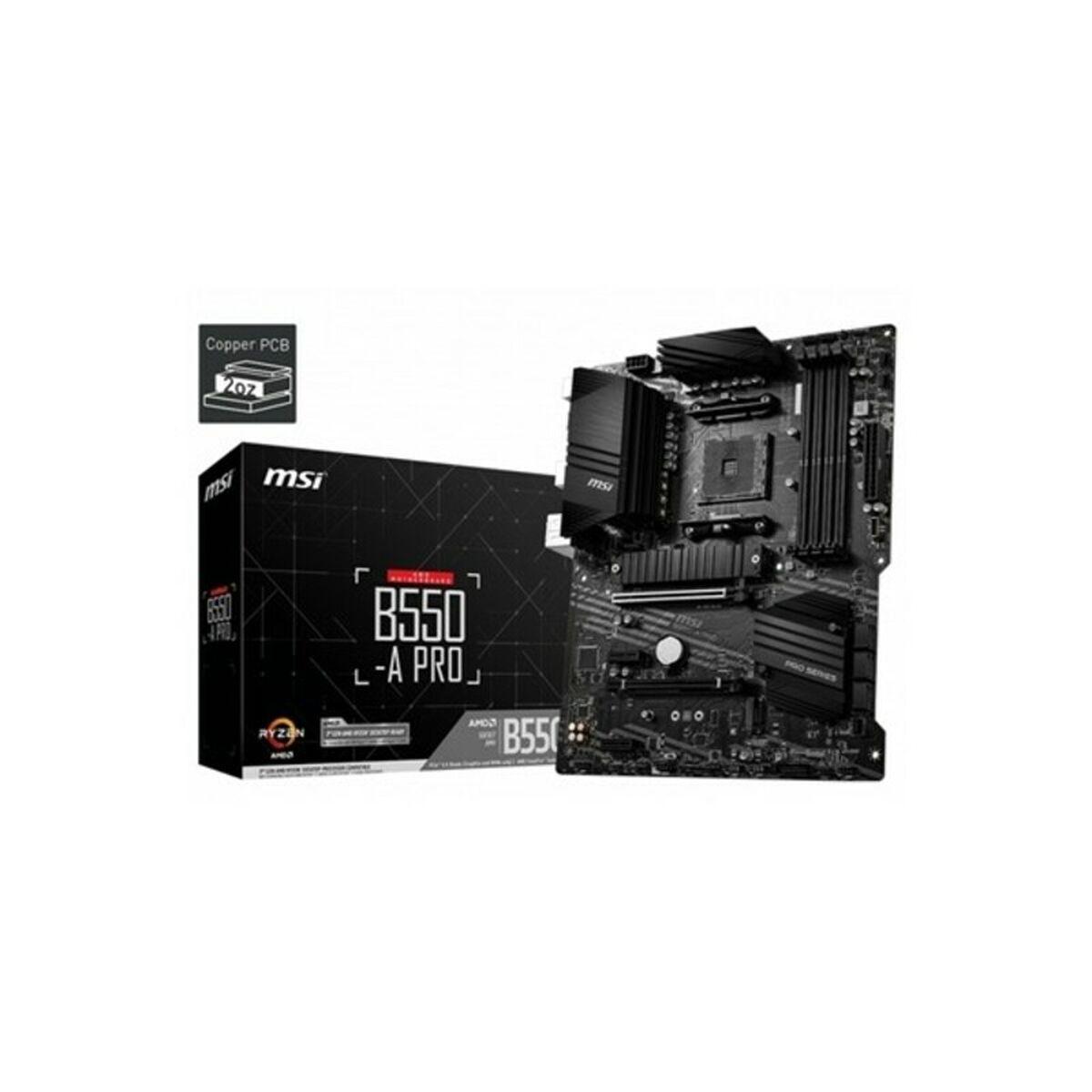 Bundkort Msi B550 Pro Atx Am4