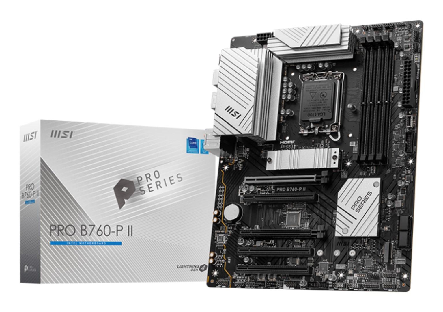 Bundkort Msi Pro B760 Intel B760 Lga 1700 Atx