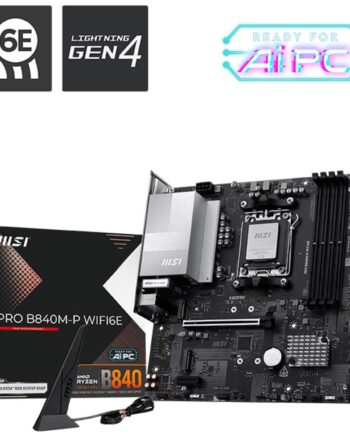 Bundkort Msi Pro B840m Wifi Matx Am5