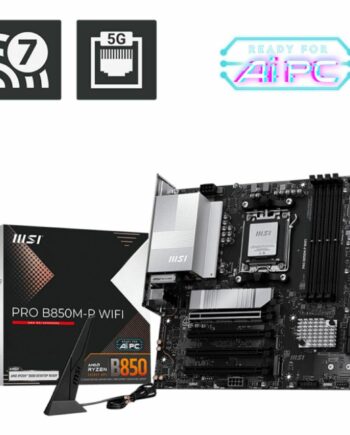 Bundkort Msi Pro B850m Wifi Amd Am5 Matx