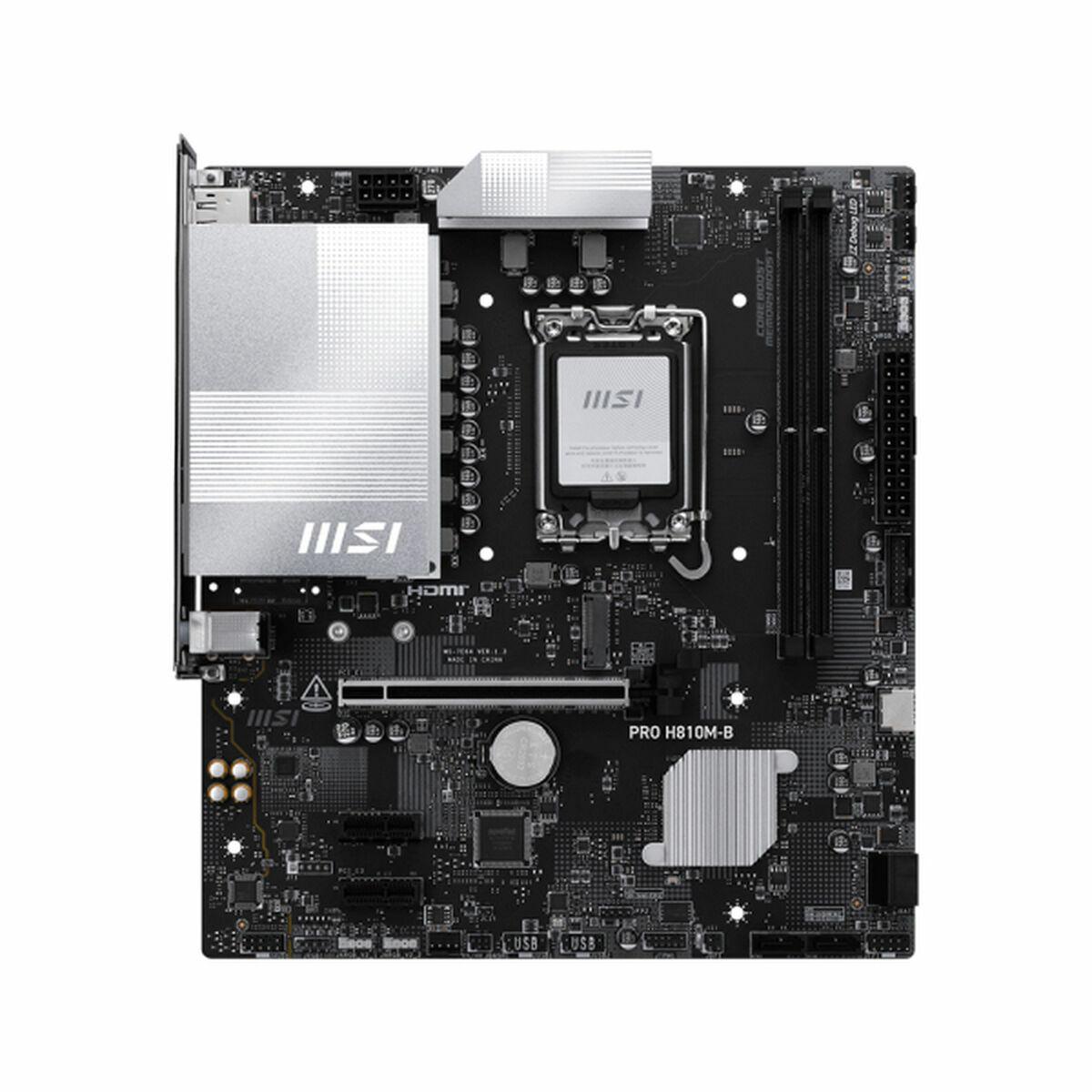 Bundkort Msi Pro H810m Lga 1851 Microatx