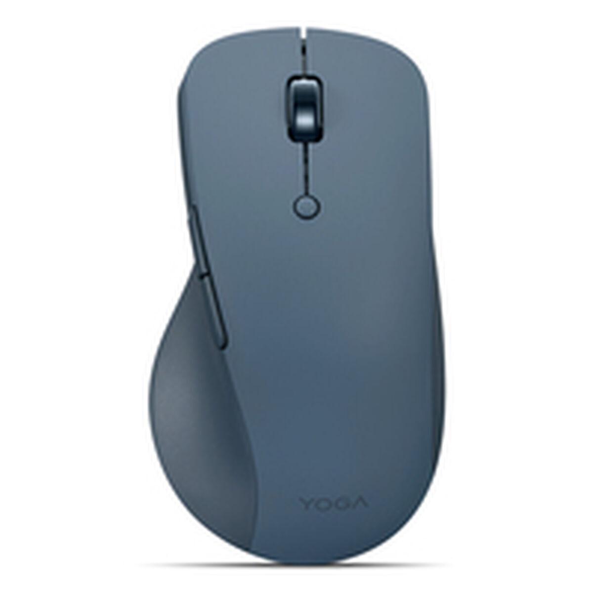 Computer Mus Lenovo Gy51p14335 Trådløs Bluetooth Gaming 2400 Dpi Blå Sort Turkisblå