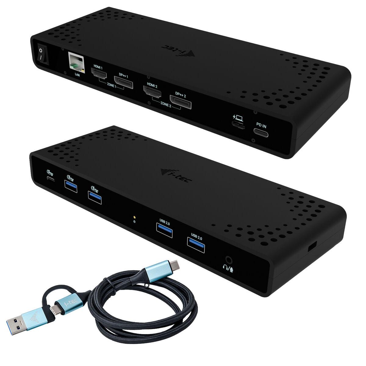 Dockingstation Tec Cadua4kdockpdb Usb Hdmi Lan Sort