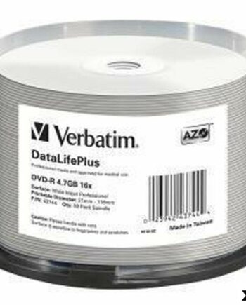Dvd Verbatim Datalifeplus 16x Spindel Stk Pakker