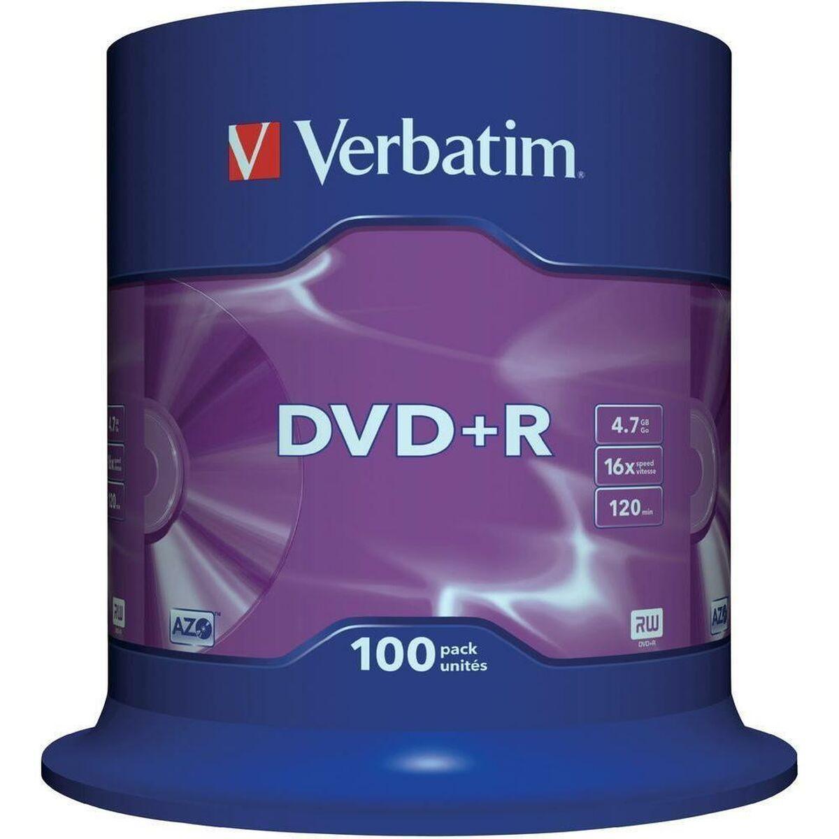 Dvd Verbatim Dvd 16x 120 Min 100 Stk