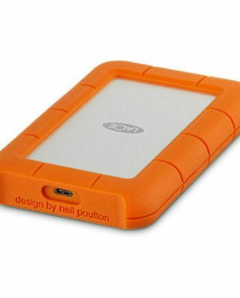 Ekstern Harddisk Lacie Rugged Stfr2000800 Usbc Usb Orange