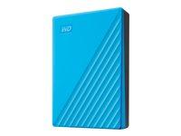 Ekstern Harddisk Western Digital Passport Usb Gen Blå