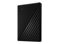 Ekstern Harddisk Western Digital Passport Usb Gen Sort