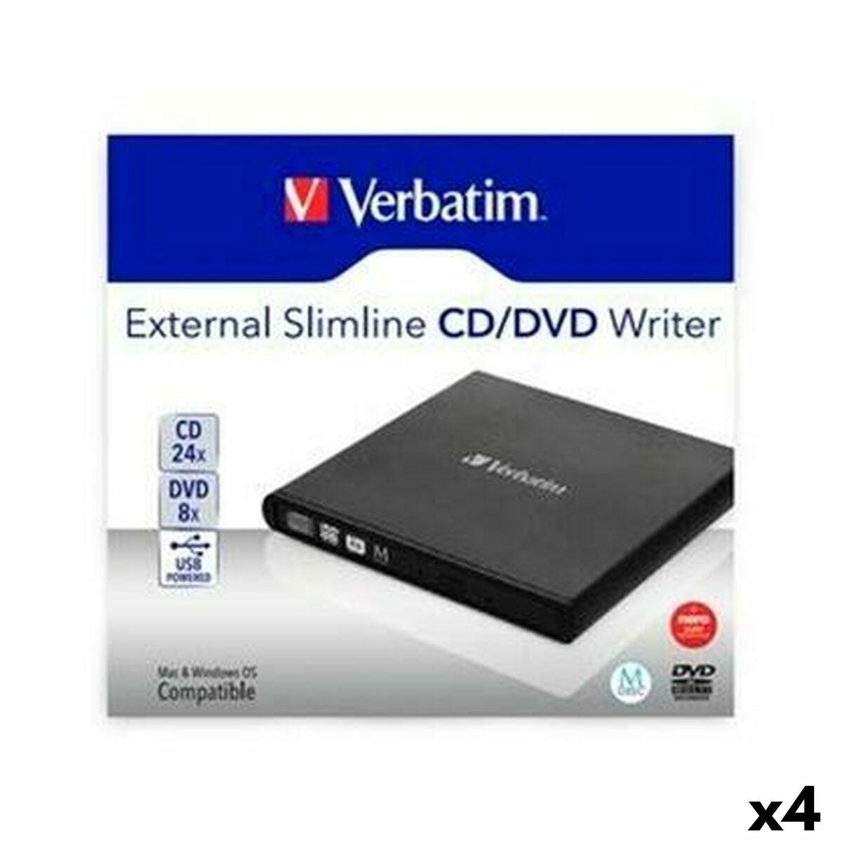 Eksternt Dvd Drev Verbatim Slimline Enheder