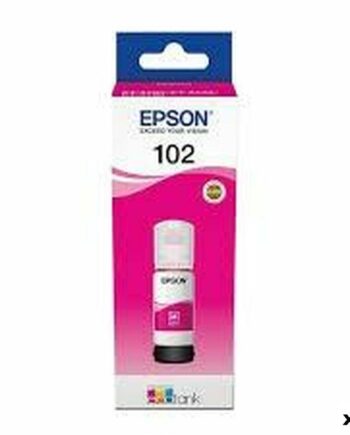 Epson 102 Ecotank Blækflaske Magenta Kompatibel Med Etserien