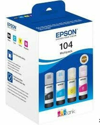 Epson 104 Genopfyldningsblæk Gul Original